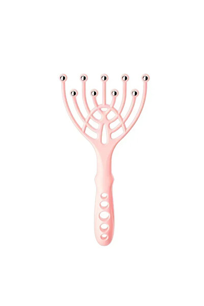 Choice Pink 1 Pc Head Massager Scalp Neck Comb Roller Five Finger 9 Claws Ste...