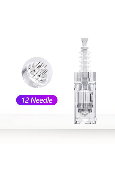 Choice 10pcs 12pin 10Pcs Cartridge Microneedle 12pin 24pin 36pin 42pin Round ...