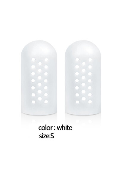 Choice غطاء أصابع القدم الشبكي القابل للتهوية والمبطن بالجل المضاد للتآكل، أب...