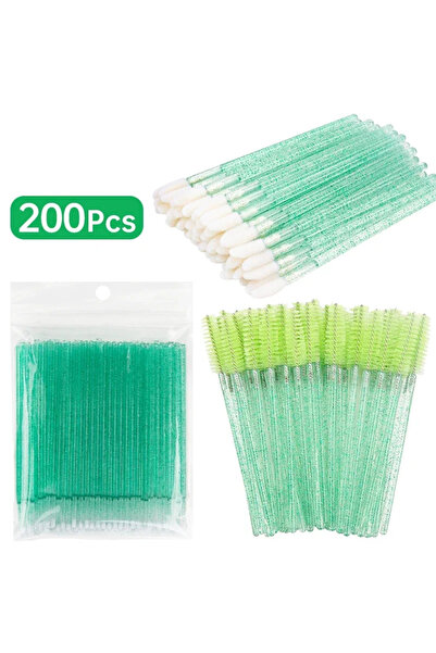 Choice C638-green 200pcs 200pcs Eyelash Extension Special Eyelash Removal Bru...
