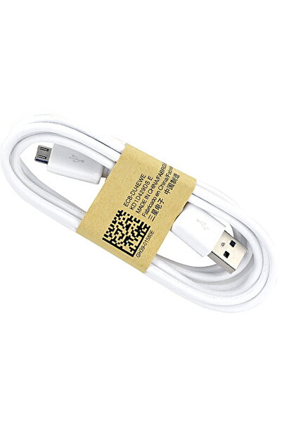 Samsung Καλώδιο δεδομένων και φόρτισης MicroUSB ECB-DU4EWE 1,5 μ. λευκό