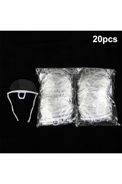 Choice 20pcs 10/20/30 Pcs Reusable Transparent Anti-fog Mask Cover Plastic Op...