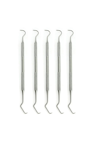 Choice1 5pcs 1/5/10PCS Double Hook Tooth Dental Explorer Probe Dentist Tool S...