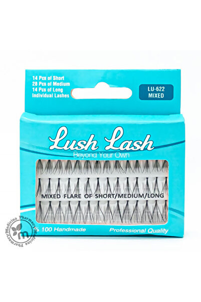 Lush Lash رموش فردية متنوعة الألوان 622