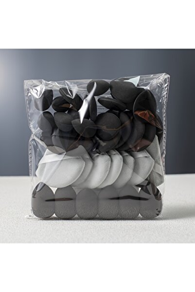 Choice مجموعة إسفنج احترافية مكونة من 35 قطعة - أسود - إسفنجات ماصة للماء وخا...