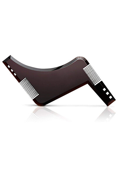 Choice Coffee Premium Beard Shaping Tool with Inbuilt Comb for Perfect Line U...