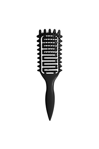 Choice فرشاة تصفيف الشعر الأسود لتحديد تجعيدات الشعر، فرشاة فك تشابك الشعر ال...