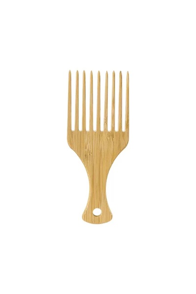 Choice مشط شوكة من الخشب الصلب الطبيعي، مشط ذو أسنان كبيرة وعريضة، مشط كثيف ل...