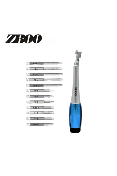 choice2 مفتاح عزم دوران عالمي لزراعة الأسنان من بلو دينتال مع 12 قطعة من رؤوس...