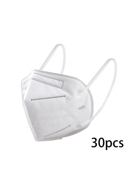 Choice White 30PCS 10-100Pcs 5Layers Adult FFP2 Masks CE Approved KN95 mascar...