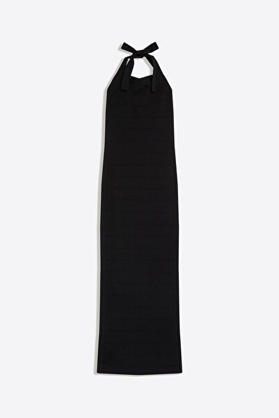 Bershka Halter midi elbise
