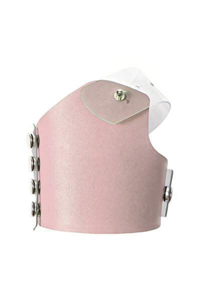 Choice3 Pink 1PC Professional Makeup Artist Gloves Fashion PVC Leather Multi-...