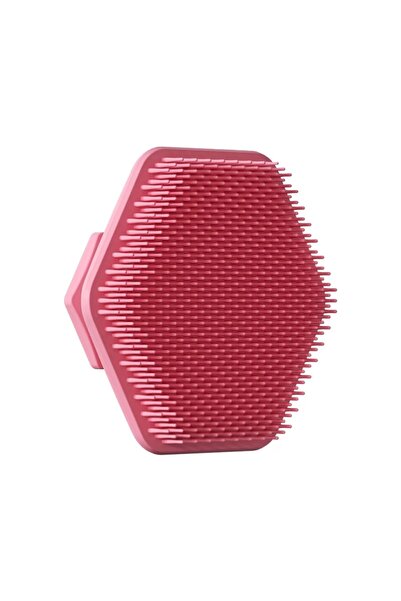 Choice فرشاة تنظيف الوجه المصنوعة من السيليكون الوردي، فرشاة تنظيف صغيرة للوج...