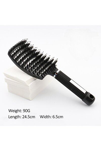 Choice مشط أسود احترافي لتصفيف الشعر في الصالونات، لتدليك فروة الرأس، وفرشاة ...