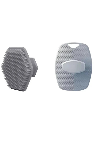 Choice فرشاة تنظيف الوجه المصنوعة من السيليكون (قطعتان) - فرشاة تنظيف صغيرة ل...