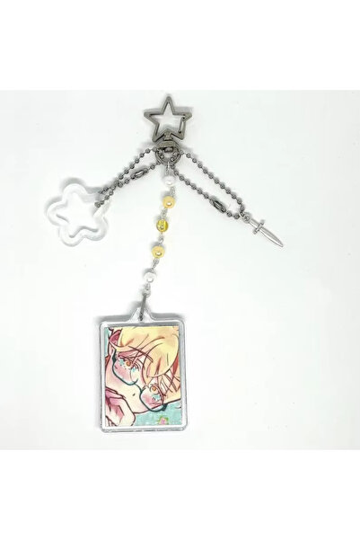 Choice سلسلة مفاتيح متطابقة مصنوعة يدويًا من الأكريليك بتصميم مستوحى من مسرح ...