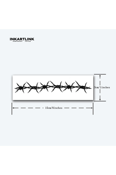 Choice IN-E170 Wire Thorn temporary tattoo sticker, waterproof magic tattoo, ...