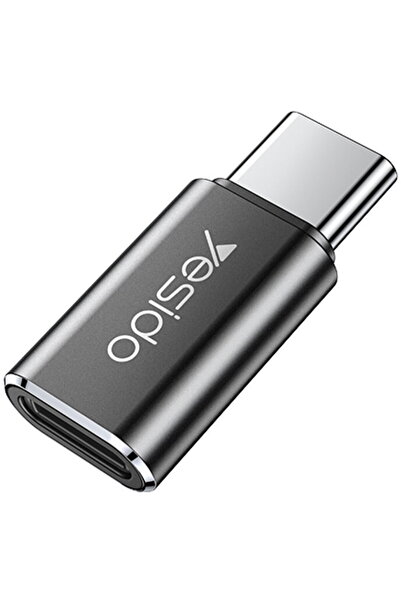Yesido Type-C to Lightning Adapter with OTG Function - (GS22) - Grey