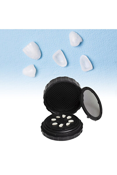 Choice Round Dental Veneer Box Denture Veneer Processing Box Round Shape Reus...