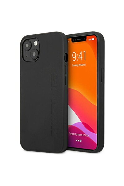 MERCEDES AMG AMHCP13SDOLBK iPhone 13 mini 5,4" Negru/black hardcase Leather H...