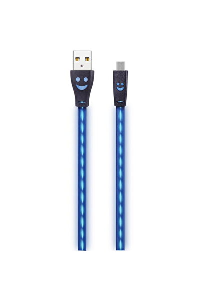 2go 795535 1 m, USB B, Micro-USB Blue