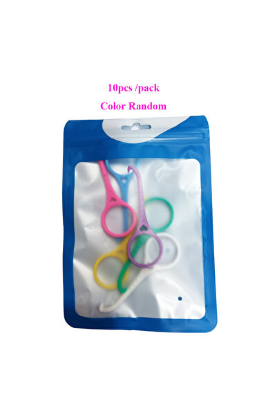 Choice ١٠ قطع متنوعة ١٠ قطع/عبوة خطاف إزالة التقويم الشفاف لإزالة تقويم الأسن...