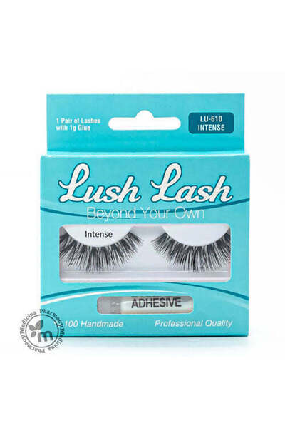 Lush Lash رموش إنتنس 610 مع لاصق