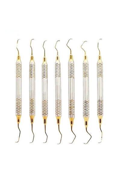 Choice مجموعة واحدة من 7 قطع/مجموعة أدوات تنظيف الأسنان اليدوية، تتضمن مكشطة ...