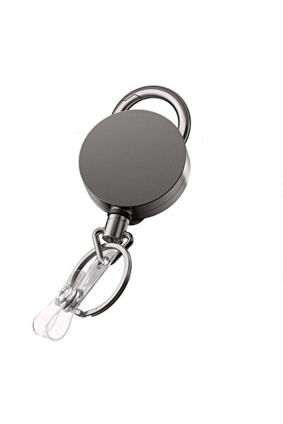Choice circle B Heavy Duty Retractable Metal Wire Keychain Pull Badge Reel ID...