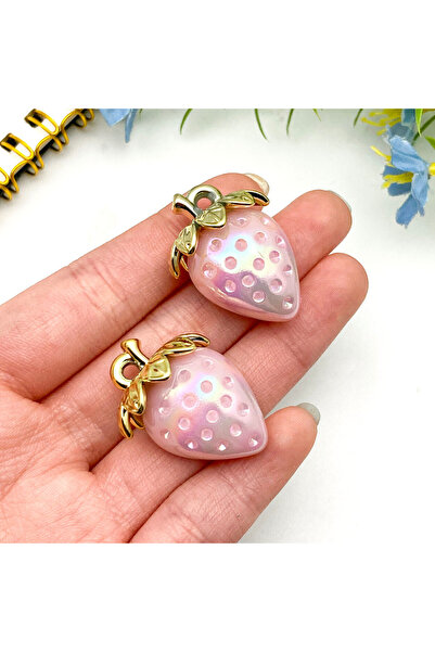 Choice 21812-4 قطع 4/8 قطع من تعليقات الفراولة ثلاثية الأبعاد اللذيذة - اصنعي...