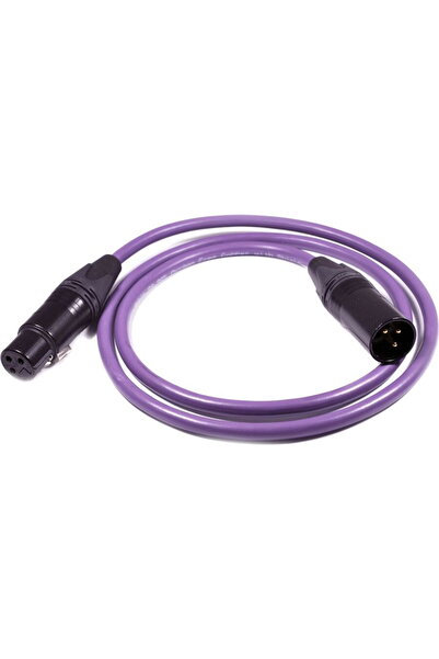 Melodika Kabel XLR - XLR 2m fioletowy