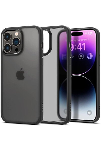 Spigen ULTRA HIBRID IPHONE 14 PRO MAX NEGRU ÎNGHEȚAT