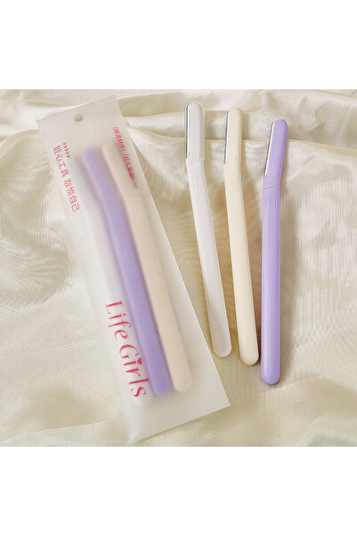 Choice LG3019 3PCS Portable Eyebrow Trimmer Face Razors For Women and Men Saf...