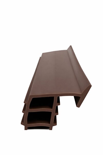 MAKPLASTİK FİTİL PROFİL P 155 Çelik Kapı Kasa Fitili 6 mt Kahverengi