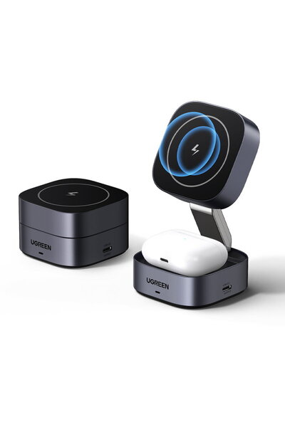 Ugreen W526 3in1, 20W, 1.67A, 1 x USB-C, Black