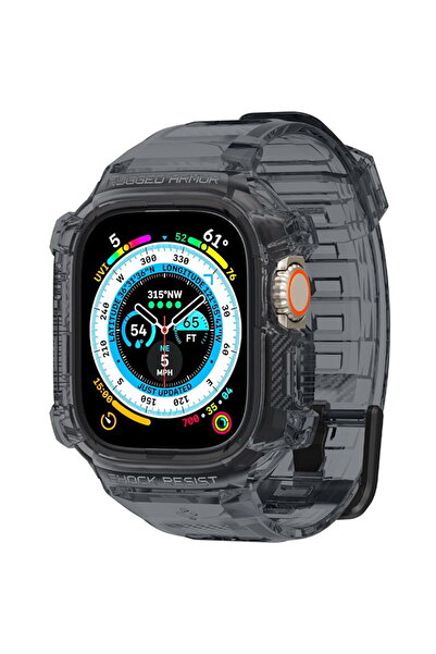 Spigen Rugged Armor Pro, cristal spațial - Apple Watch Ultra 2/Ultra 49mm