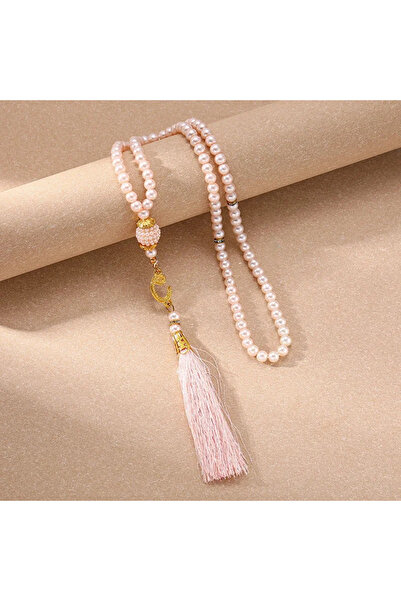 Choice YA1315-7، 99 حبة من اللؤلؤ الزجاجي، 6 مم، بتصميم تركي، مسبحة إسلامية، ...