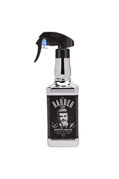Choice Silver 500ML Plating Barber Haircut Spray Bottle Empty Continuous Atom...