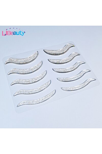Choice SF-Transparent Libeauty 10Pcs Super Sticky Silicone Eyelash Perm Rod S...