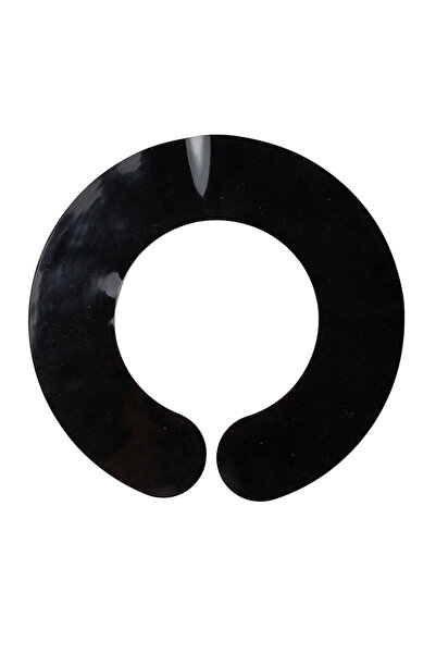 Choice3 وشاح سيليكون أسود لحماية الرقبة، قطعة واحدة، مناسب لقص الشعر، ولتصفيف...