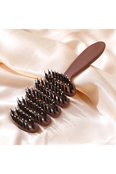 Choice مشط شعر مجوف قطعة واحدة، فرشاة فك تشابك الشعر، فرشاة تدليك فروة الرأس ...