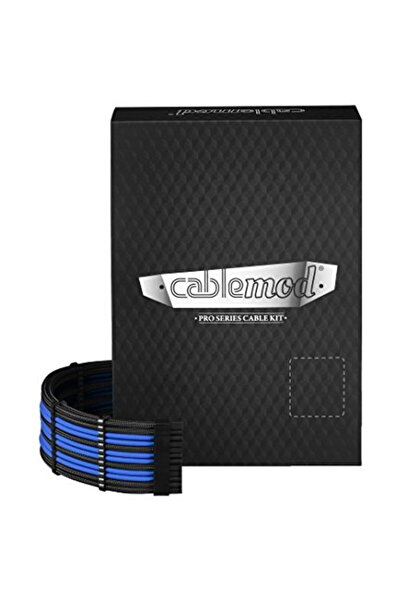 CableMod Kit PRO Seria C AXI, HXI negru/albastru - ModMesh
