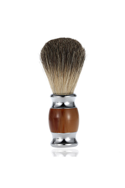 Choice فرشاة حلاقة احترافية من شعر الغرير النقي، قطعة واحدة، بمقبض من الراتنج...