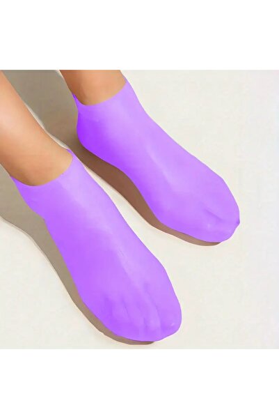 Choice1 PURPLE Silicone Moisturizing Foot Sks for Dry Cracked Feet Foot Care ...
