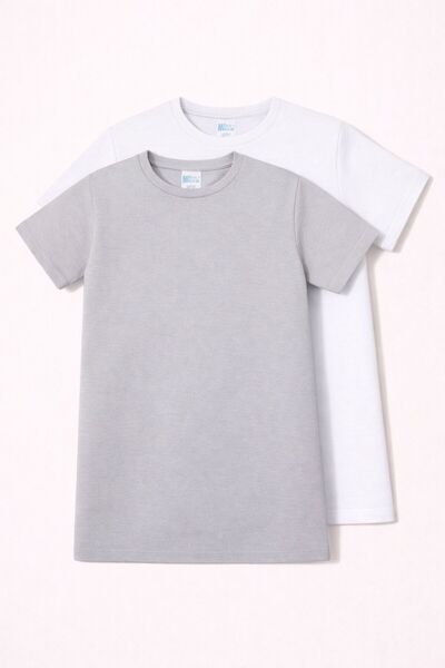 berkMICIRIK Παιδικό μπλουζάκι unisex με κοντό μανίκι και στάνταρ εφαρμογή, ΠΑ...