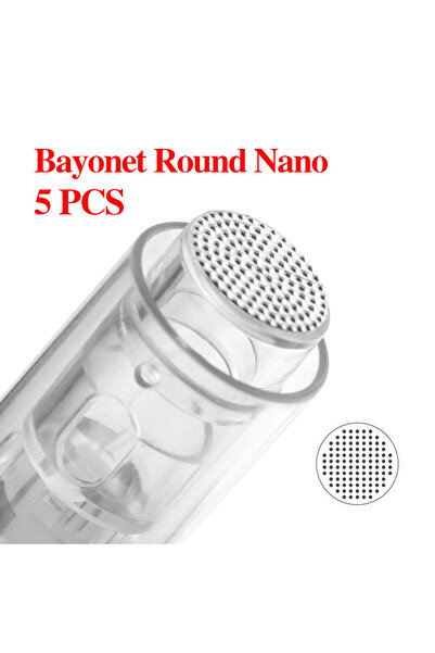 Choice 5 قطع من إبر الخراطيش الدائرية ذات الحربة لأقلام ديرما ميكرونيدل MYM M...