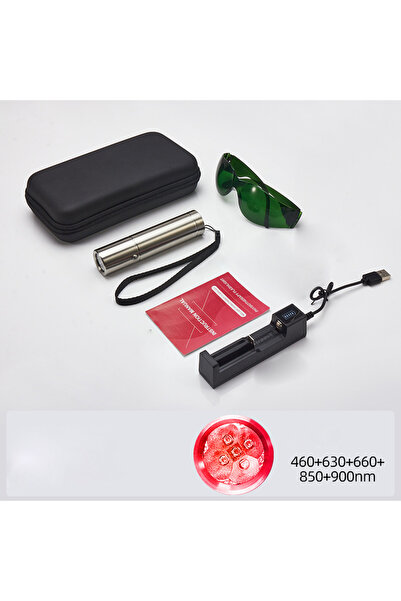 Choice 5PCS LED Blue & Red Light Therapy Device with 5 Wavelengths Near Infra...