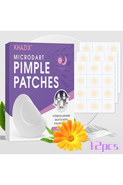 Choice 12 قطعة من لصقات حب الشباب الهيدروكولويدية - تمتص الصديد والزيوت، وتقل...
