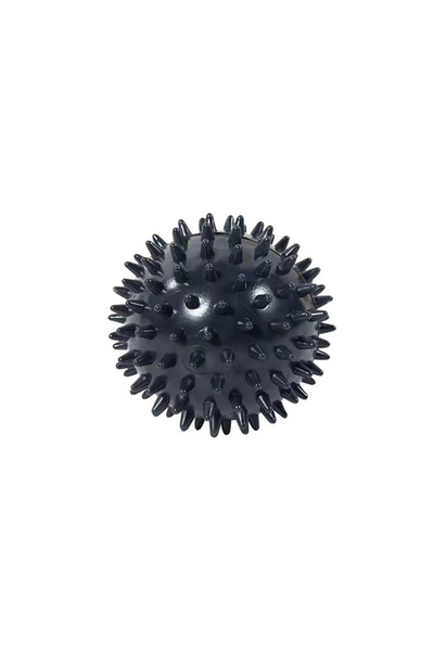 Choice كرات تدليك سوداء مدببة 7.5 سم، كرة تدليك لتخفيف آلام العضلات والأنسجة ...