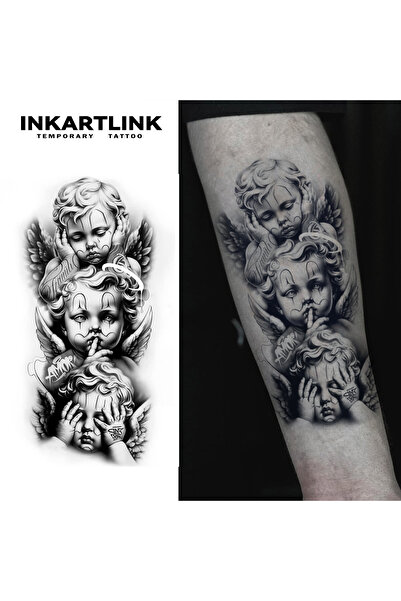 Choice 659-1118XL INKARTLINK Angel Herbal Juice Tattoo Sticker Magic Tattoo S...